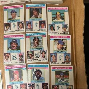 1970and up  topps baseballs cards have over 10,000 cards